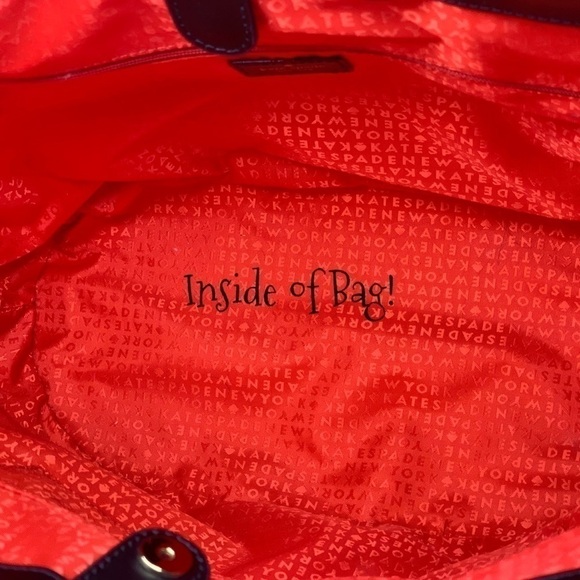 COPY - Kate Spade Floral Appliqué Straw Large Tot… - Picture 8 of 8